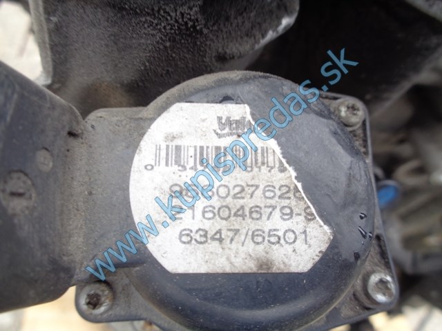 motor na peugeot 207 1,6hdi, 9HX, 66kw